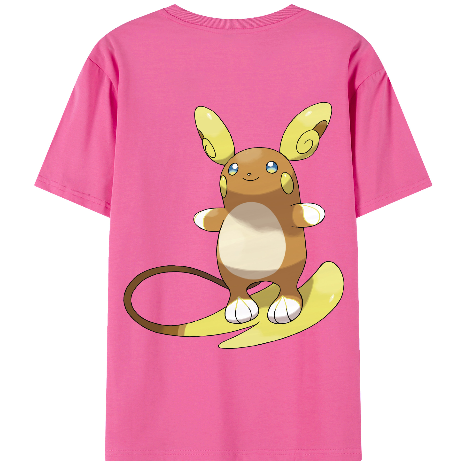 （画像用） ポケットモンスター Pokémon レディース半袖Tシャツ(バックプリント)